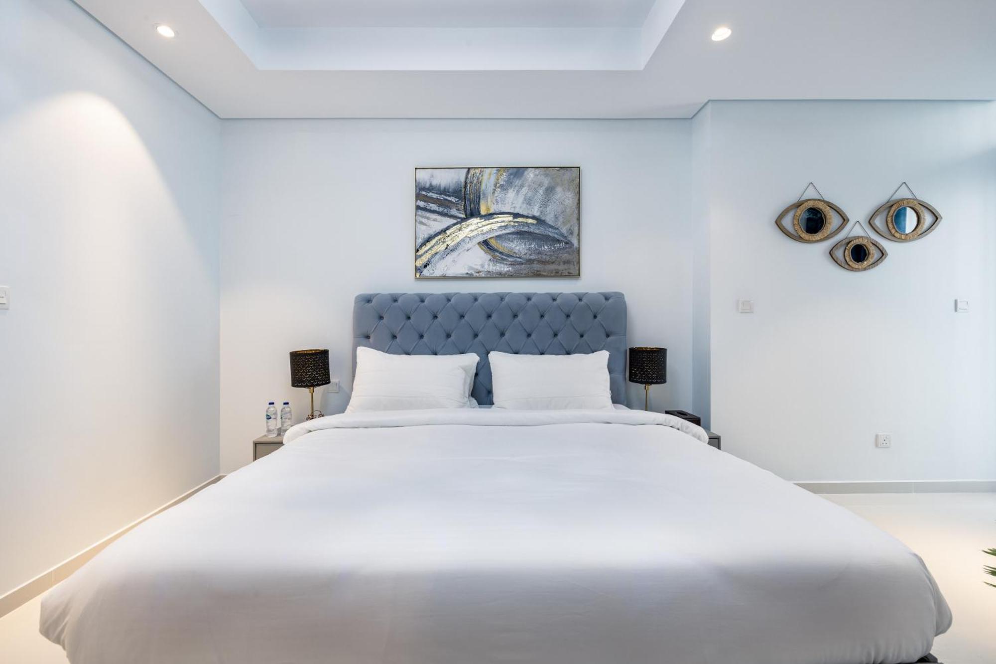 דירות דובאי Aliving Luxe 2Br With Burj Khalifa View Infinity Pool Midtown-4704 מראה חיצוני תמונה