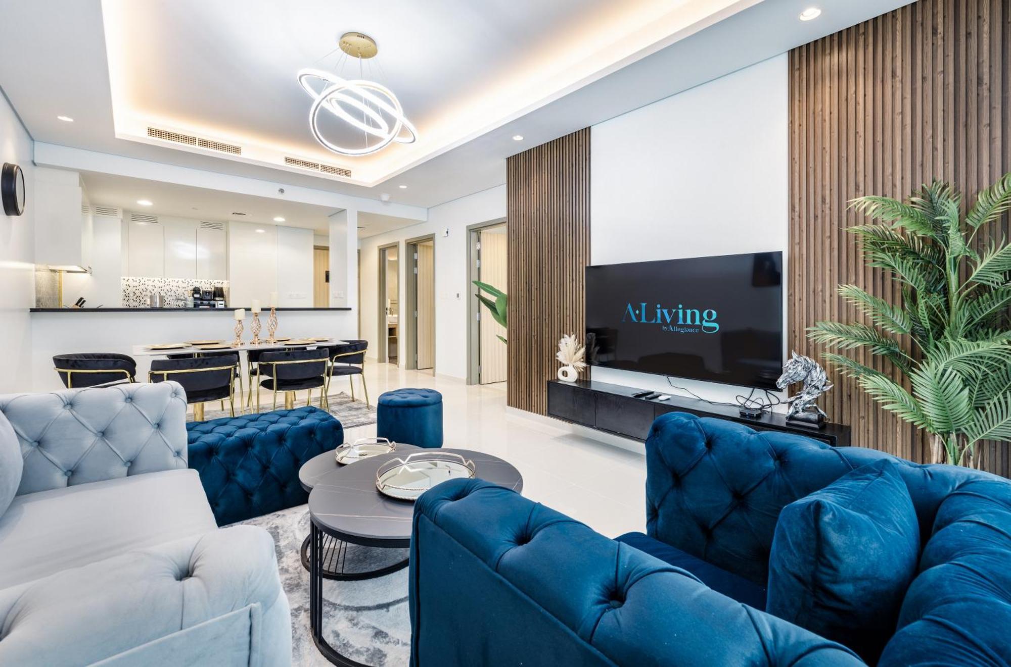 דירות דובאי Aliving Luxe 2Br With Burj Khalifa View Infinity Pool Midtown-4704 מראה חיצוני תמונה