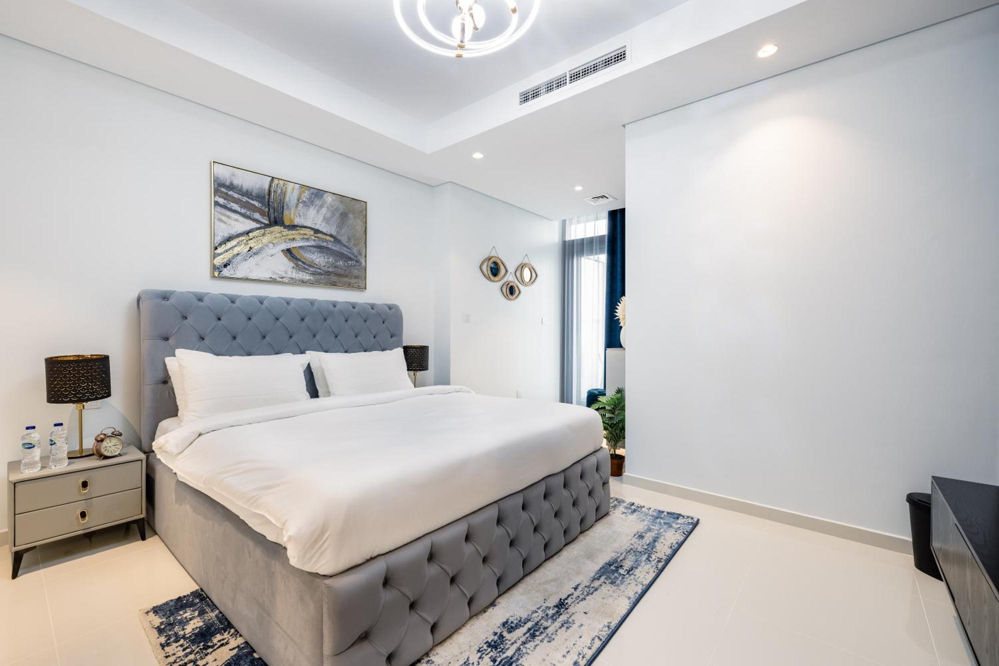 דירות דובאי Aliving Luxe 2Br With Burj Khalifa View Infinity Pool Midtown-4704 מראה חיצוני תמונה